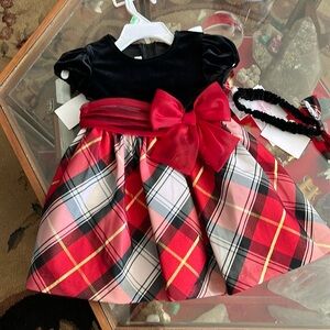 Bonnie Baby Holiday Dress